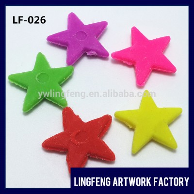 LF-026 linkfun 2cm*2cm EVA yiwu toys market five-pointed star grow expand water toys