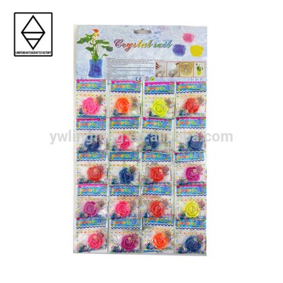 LF-153-20 linkfun 3cm*3cm flower shape eva growing flower educational toys for children