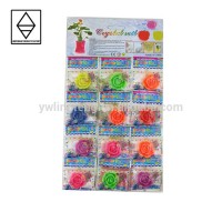 LF-153-12 linkfun flower shape 3cm*3cm eva growing flower children toys educational